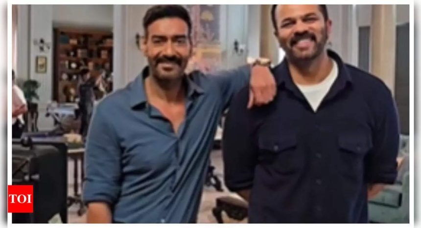 Rohit Shetty Celebrates '33 Years of Brotherhood' with Ajay Devgn as 'Singham' Turns 13 - Watch | Hindi Movie News