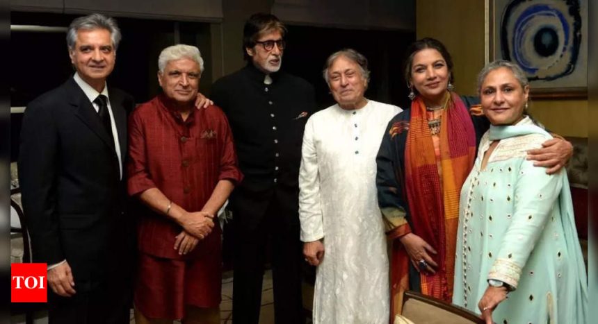 Shabana Azmi drops priceless throwback PIC with Amitabh Bachchan, Jaya Bachchan, Javed Akhtar, musician Amjad Ali Khan; netizens in awe: 'Legends in one frame' | Hindi Movie News