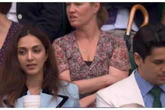 Sidharth Malhotra and Kiara Advani grab eyeballs after they make stylish appearance at Wimbledon 2024 quarter-finals - See photos |