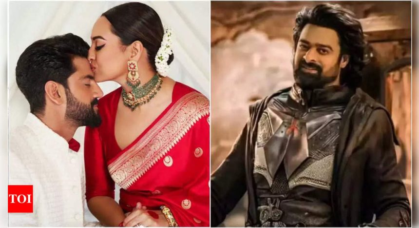 Sonakshi Sinha and Zaheer Iqbal celebrate one-month anniversary, Prabhas' Kalki becomes the highest grossing foreign film in North America, Radhikka Madan remembers Irrfan Khan: Top 5 entertainment news of the day | Hindi Movie News