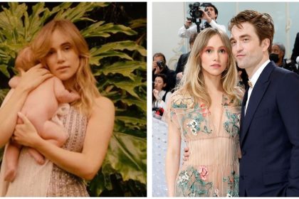 Suki Waterhouse poses with her and Robert Pattinson's baby daughter for new magazine cover | Hollywood