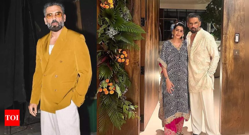 Suniel Shetty House: Suniel Shetty’s Mumbai apartment: A luxe abode near India's richest man Mukesh Ambani's Antilia |