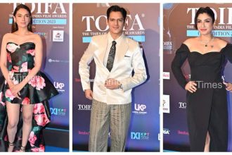 TOIFA OTT Awards 2023: Raveena Tandon, Vijay Varma, Aditi Rao Hydari and others dazzle on the red carpet - See photos |