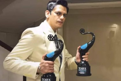 TOIFA OTT Awards 2023: Vijay Varma wins acting excellence in a negative role for 'Dahaad'; calls it 'Tofa' | Hindi Movie News