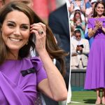 The meaning behind Kate Middleton's purple Wimbledon dress