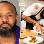 'Top Chef' alum Justin Sutherland charged with threatening to shoot girlfriend