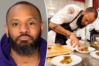 'Top Chef' alum Justin Sutherland charged with threatening to shoot girlfriend