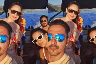 Triptii Dimri shares a boat ride with her rumored boyfriend Sam Merchant and close friends during a beach vacation | Hindi Movie News