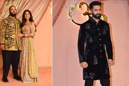 Vicky Kaushal looks dapper in all-black as he arrives in style at Anant Ambani-Radhika Merchant sangeet; reveals why Katrina Kaif gave it a miss | Hindi Movie News