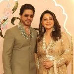 Video of Shah Rukh Khan and Gauri Khan chat-chatting at Anant Ambani and Radhika Merchant's wedding goes viral - WATCH |