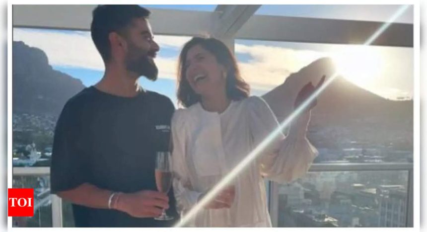 Virat Kohli celebrates T20 world cup win with wife Anushka Sharma: 'None of this would remotely be possible without you my love' - See photo |