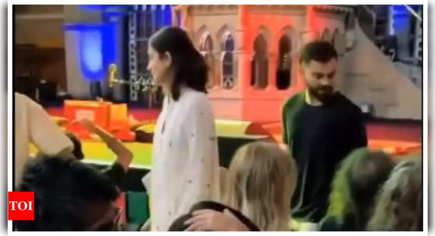 Virat Kohli spotted attending kirtan with wife Anushka Sharma in London: WATCH video |