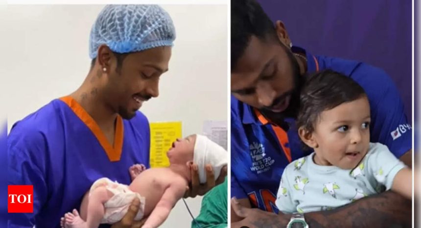 When Hardik Pandya’s son Agastya stole the show during the cricketer's interview |