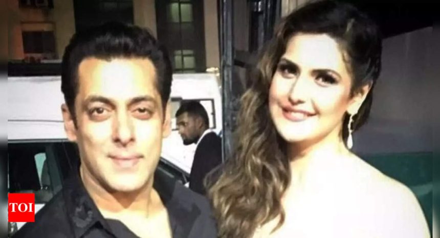 Zareen Khan admits feeling intimidated by Salman Khan: 'I used to chase him on his cycle' | Hindi Movie News