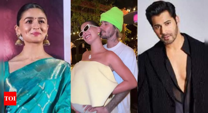 Alia Bhatt, Kiara Advani, Varun Dhawan, Kriti Sanon, and others REACT to Justin Bieber welcoming his baby boy with Hailey | Hindi Movie News