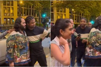 Anant Ambani obliges Paris fans with selfies as Radhika Merchant smiles, Kili Paul and other netizens praise his humility | Hindi Movie News