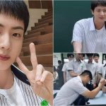 BTS’ Jin returns to high school in uniform for ‘Run Jin’ and charms students with fun challenges and surprises | K-pop Movie News