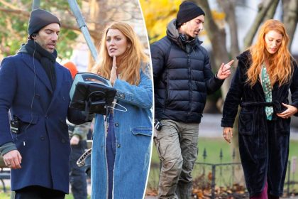 Blake Lively and Justin Baldoni seen 'arguing' on set of 'It Ends With Us'