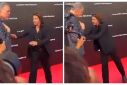 Did Shah Rukh Khan really push an elderly man off Locarno film festival red carpet? - WATCH |