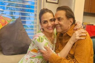 Esha Deol drops adorable PIC with dad Dharmendra from Raksha Bandhan celebrations: 'You are my everything' - PICS inside