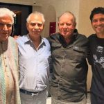 Farhan Akhtar shares PIC with legendary 'Sholay' trio Salim-Javed and Ramesh Sippy