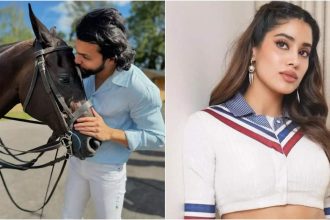 Janhvi Kapoor reacts to beau Shikhar Pahariya's VIRAL horse-riding photos | Hindi Movie News