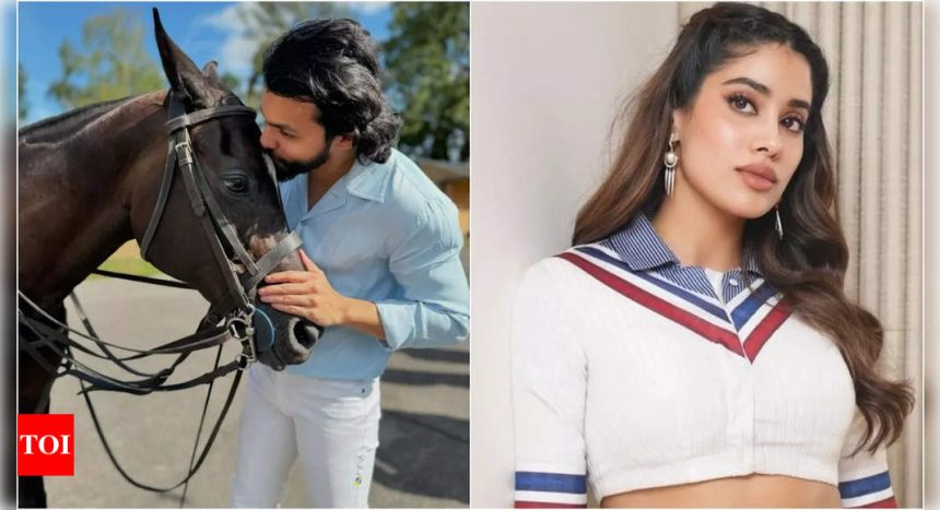 Janhvi Kapoor reacts to beau Shikhar Pahariya's VIRAL horse-riding photos | Hindi Movie News