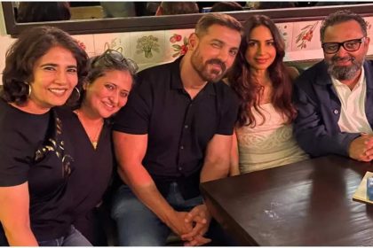 John Abraham and team 'Vedaa' reunite for a celebration: Priya Runchal shares inside pics | Hindi Movie News