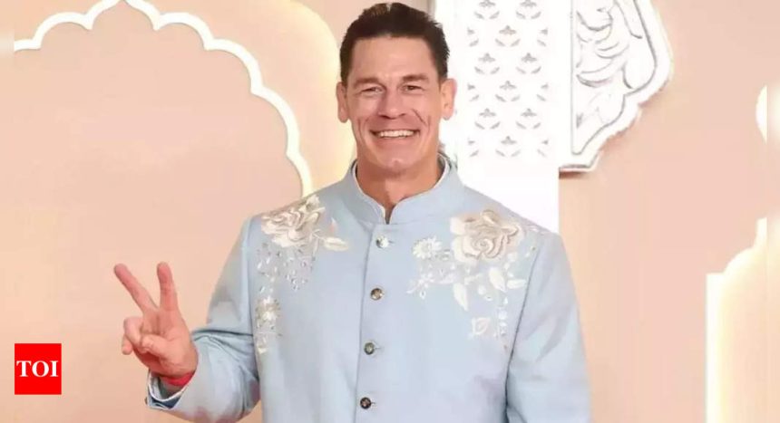 John Cena raves about 'fantastic' Indian street food at Anant Ambani - Radhika Merchant wedding: 'Eager to test spice meter' | Hindi Movie News