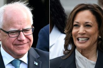 Kamala Harris Holds First Rally With Tim Walz As Her New Running Mate