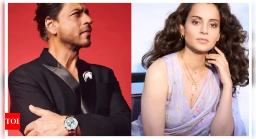 Kangana Ranaut draws parallels to Shah Rukh Khan's life, says 'not much of a difference' | Hindi Movie News