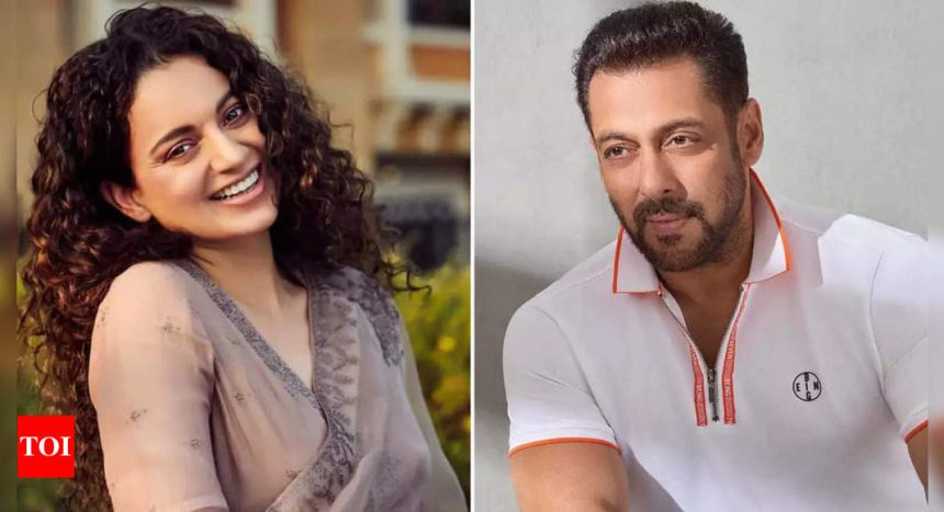 Kangana Ranaut on Salman Khan being the most misunderstood actor in Bollywood: ‘People are jealous of him’ | Hindi Movie News