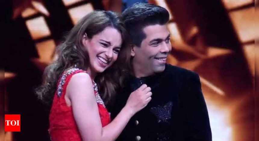 Kangana Ranaut reflects on her infamous Koffee With Karan episode: 'Karan Johar chote mote local villain hai, ab to meri biopic me bade bade villain aayenge'