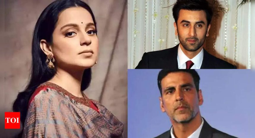 Kangana Ranaut reveals why she rejected films with Ranbir Kapoor, Akshay Kumar, and the Khans: 'Heroine will have two scenes and one song'