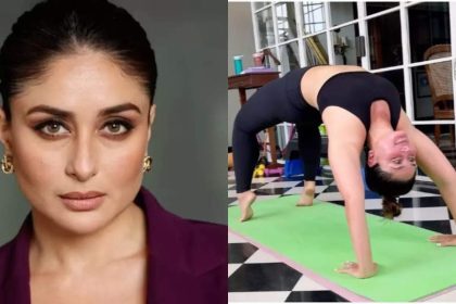 Kareena Kapoor Khan nails the Chakrasana pose, inspires fans to embrace Yoga | Hindi Movie News