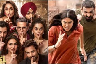 Khel Khel Mein and Vedaa box office collection day 6: Akshay Kumar's film earns just over Rs 1 crore, John Abraham starrer drops to Rs 60 lakh | Hindi Movie News