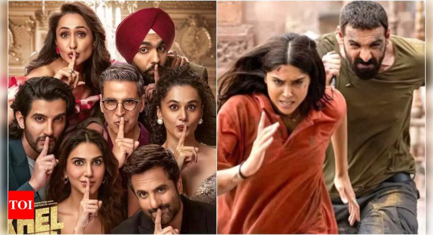 Khel Khel Mein and Vedaa box office collection day 6: Akshay Kumar's film earns just over Rs 1 crore, John Abraham starrer drops to Rs 60 lakh | Hindi Movie News