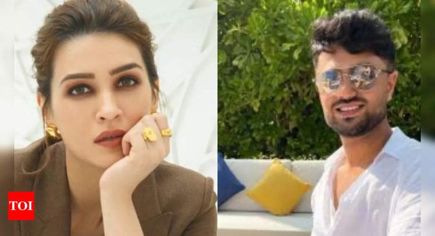 Kriti Sanon reacts to rumoured boyfriend Kabir Bahia's latest Greece pictures, fans tease them, 'When are you making it official?' | Hindi Movie News