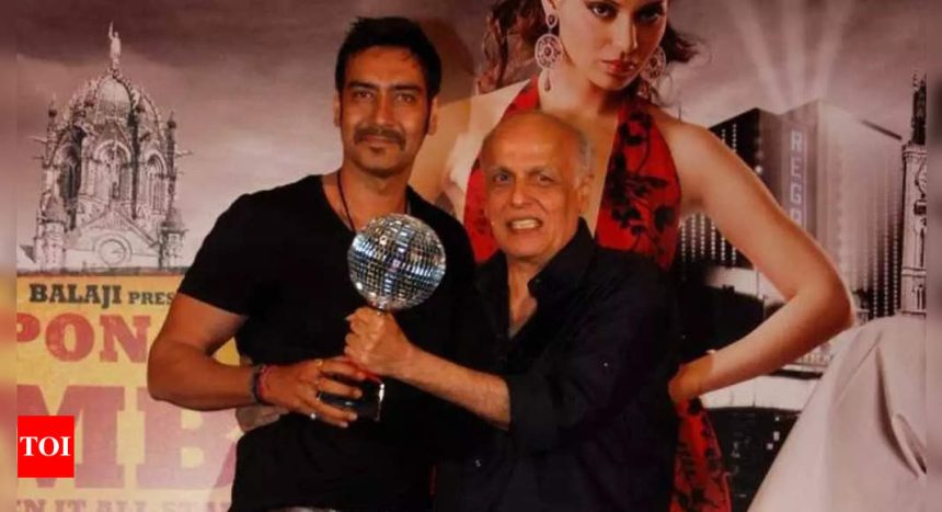 Mahesh Bhatt shares his side of the story about Ajay Devgn’s shower anecdote, reveals his father Veeru Devgn had recommended him for a role | Hindi Movie News