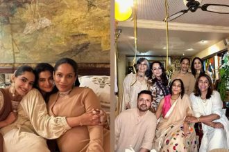 Masaba Gupta's baby shower: Sonam Kapoor, Rhea Kapoor, Neena Gupta, Soni Razdan, Satyadeep Mishra, and others beam with joy in new photos | Hindi Movie News