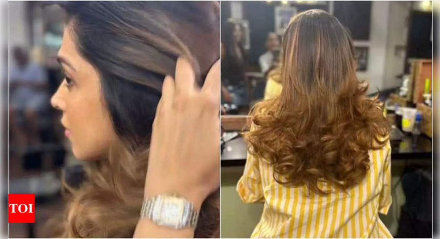 Mom-to-be Deepika Padukone shows off chic new haircut with golden highlights | Hindi Movie News