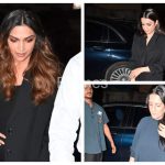 Mommy-to-be Deepika Padukone looks chic and elegant in black as she steps out for cosy dinner with Ranveer Singh's family - See photos |