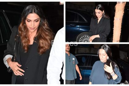 Mommy-to-be Deepika Padukone looks chic and elegant in black as she steps out for cosy dinner with Ranveer Singh's family - See photos |