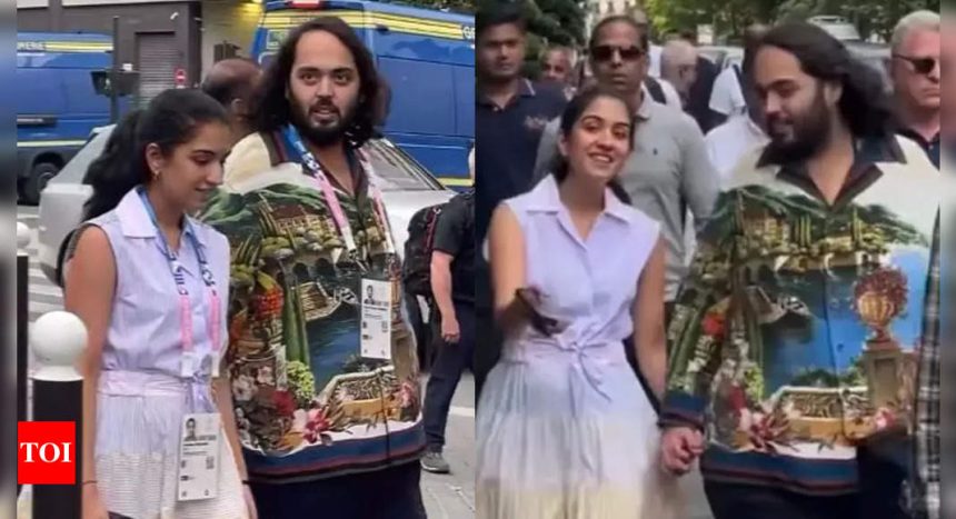 Newlyweds Anant Ambani and Radhika Merchant step out in style for a romantic lunch date in Paris | Hindi Movie News