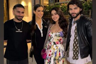 Orry drops an UNSEEN photo with Janhvi Kapoor and her rumoured beau Shikhar Pahariya - See inside |