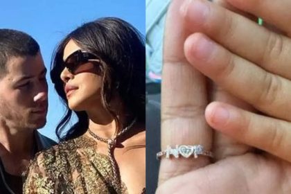 Priyanka Chopra flaunts ring with her and Nick Jonas' initials as she gushes over Malti Marie's tiny fingers; drops mushy PICS - See inside | Hindi Movie News