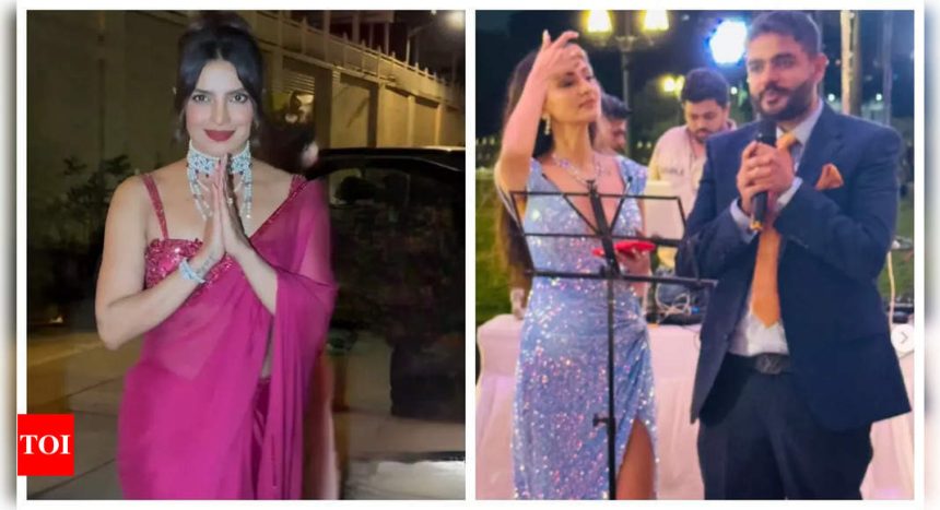 Priyanka Chopra hosts intimate wedding party for brother Siddharth Chopra and sister-in-law Neelam Upadhyaya; guests share Inside Pics |