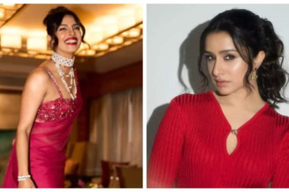 Priyanka Chopra stuns in her 'Berries and Cream' look as she dolls up for brother's wedding festivities; Shraddha Kapoor REACTS - See photos |