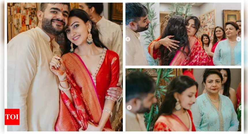 Priyanka Chopra's brother Siddharth Chopra confirms wedding with Neelam Upadhyaya; share photos from intimate Hastakshar ceremony |