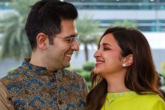 Raghav Chadha shares old video of wife Parineeti Chopra singing, asks 'why don’t you sing more often?' | Hindi Movie News